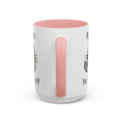Customizable Fluff You - Accent Coffee Mug (11, 15oz)
