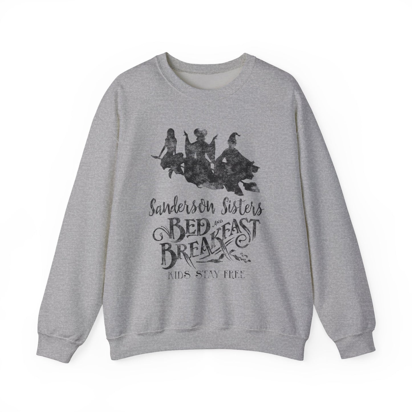 Sanderson Sisters Bed & Breakfast Crewneck Sweatshirt -  Witchy Graphic Pullover