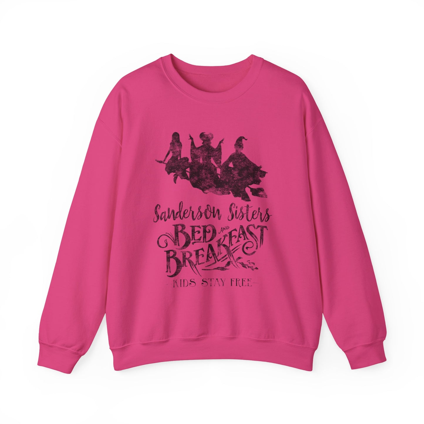 Sanderson Sisters Bed & Breakfast Crewneck Sweatshirt -  Witchy Graphic Pullover