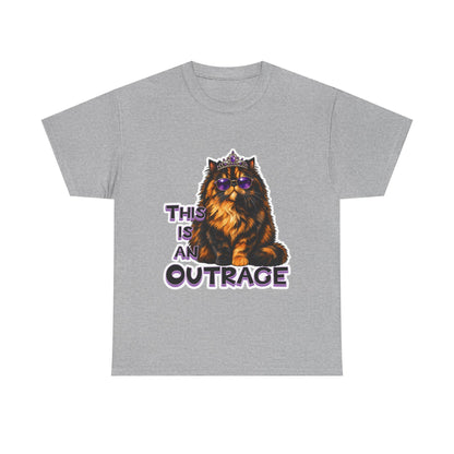 This is an Outrage - Unisex Heavy Cotton Tee