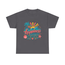 Happiness Comes in Waves T-Shirt — Beachy Summer Graphic Tee