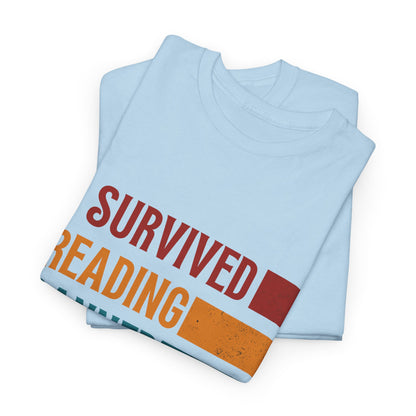 I Survived Reading Banned Books T-Shirt — Funny Reader Freedom Tee