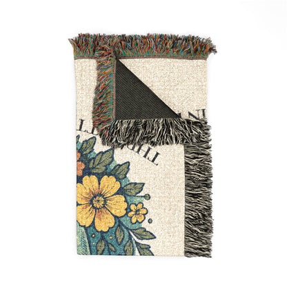 Mystic Tea Co. Woven Throw Blanket