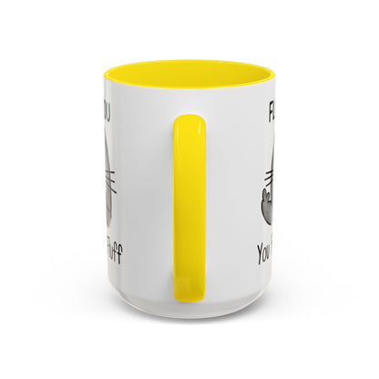 Customizable Fluff You - Accent Coffee Mug (11, 15oz)