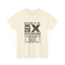 T-Shirt — 'Welcome to the Gen X Playground' Graphic Tee