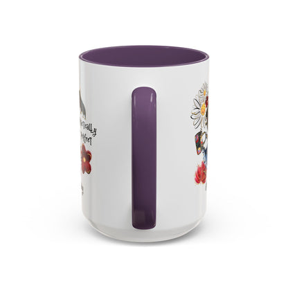 Customizable Accent Coffee Mug — 'Practically Perfect in Every Way'