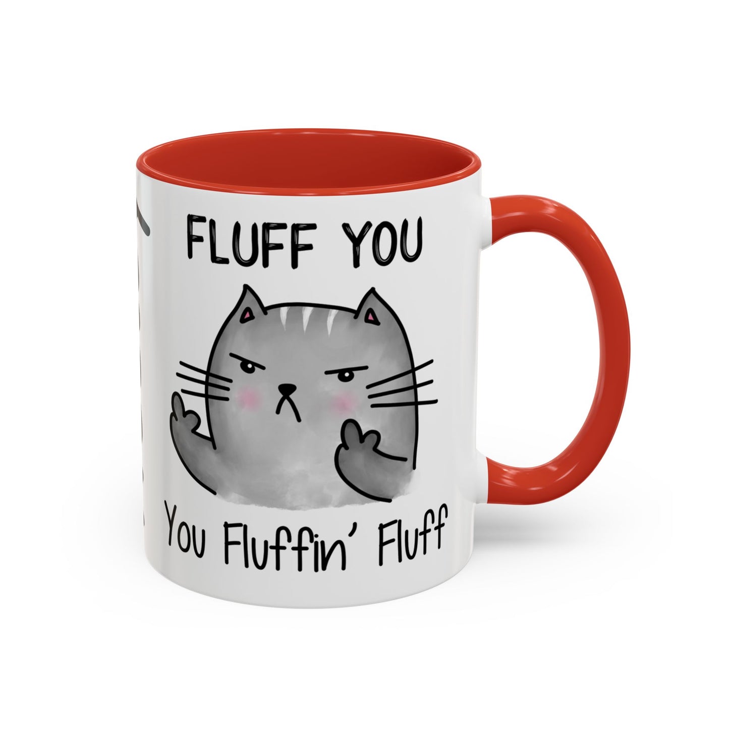 Customizable Fluff You - Accent Coffee Mug (11, 15oz)