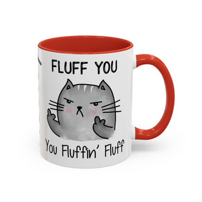 Customizable Fluff You - Accent Coffee Mug (11, 15oz)
