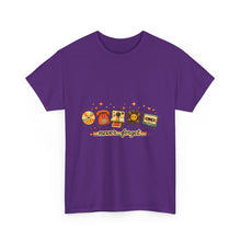 Retro Music Tee — "Never Forget" Vinyl, Cassette & CD Throwback Shirt