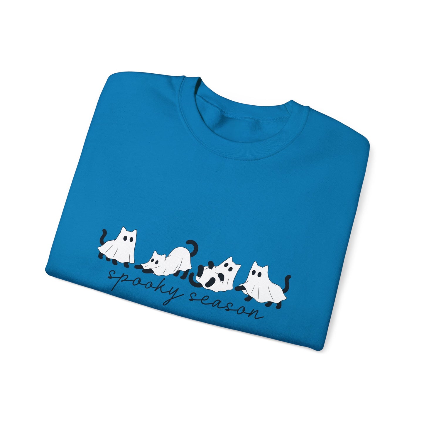 Spooky Season Cats Crewneck Sweatshirt