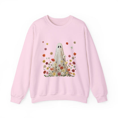 Ghost in Wildflowers Crewneck Sweatshirt