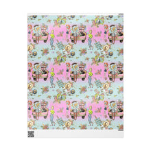 Wanderlust Wrapping Paper - Fun travel Gift Wrap