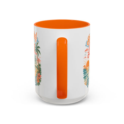 *Customizable* Living the Life Coffee Mug — "She Decided to Start Living the Life She Had Imagined"