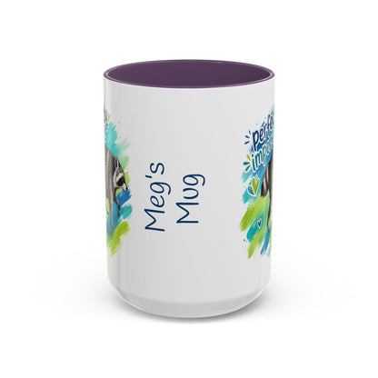 Perfectly Imperfect Raccoon Accent Coffee Mug (Personalizable) - 11/15oz