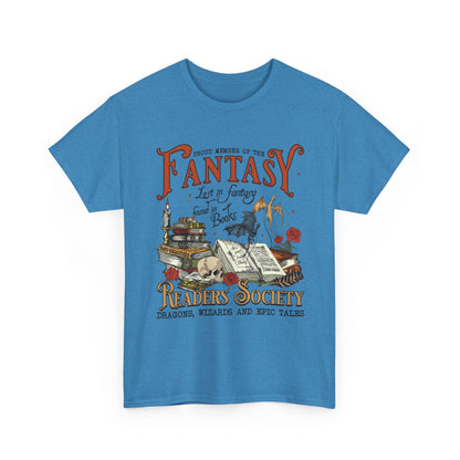 Fantasy Reader Society T-Shirt Booklover Tee
