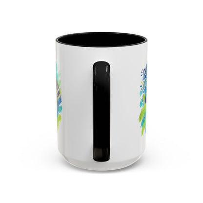 Perfectly Imperfect Raccoon Accent Coffee Mug (Personalizable) - 11/15oz