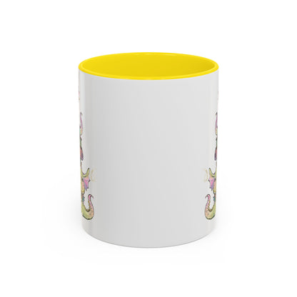 Book Dragons - Accent Coffee Mug (11, 15oz)