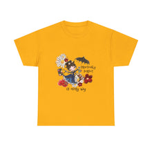 T-Shirt — 'Practically Perfect In Every Way' Floral Tee