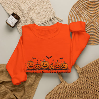 Spooky Season Pumpkin Crewneck Sweatshirt