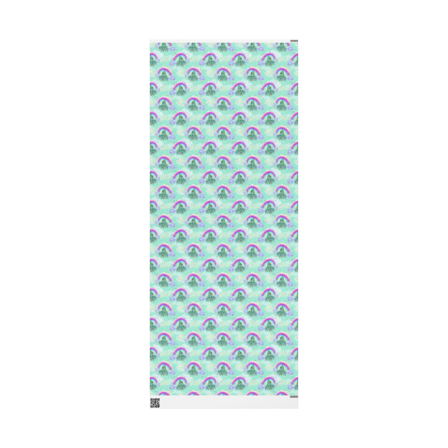 Over the Rainbow Castle and Rainbow Wrapping Paper Roll