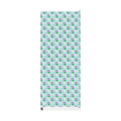 Over the Rainbow Castle and Rainbow Wrapping Paper Roll