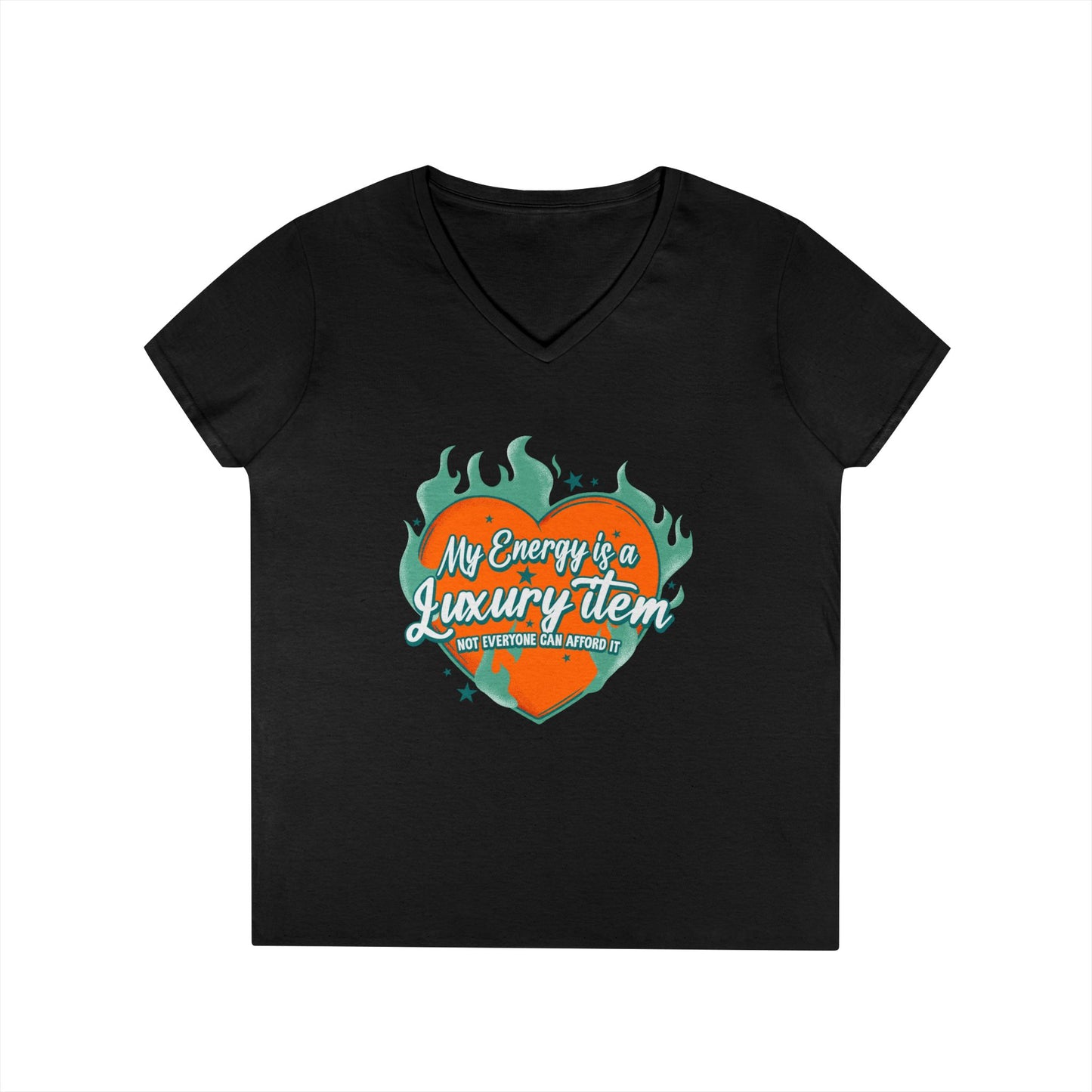 My energy is a luxury item - Ladies' V-Neck T-Shirt