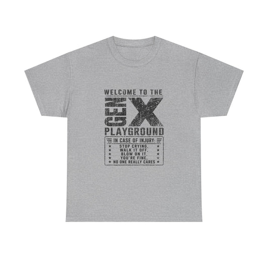 T-Shirt — 'Welcome to the Gen X Playground' Graphic Tee