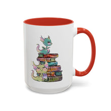 Book Dragons - Accent Coffee Mug (11, 15oz)