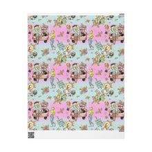 Wanderlust Wrapping Paper - Fun travel Gift Wrap