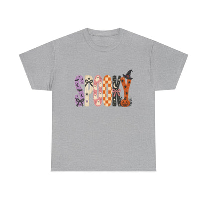 Spooky Halloween Spooky Letters Tee