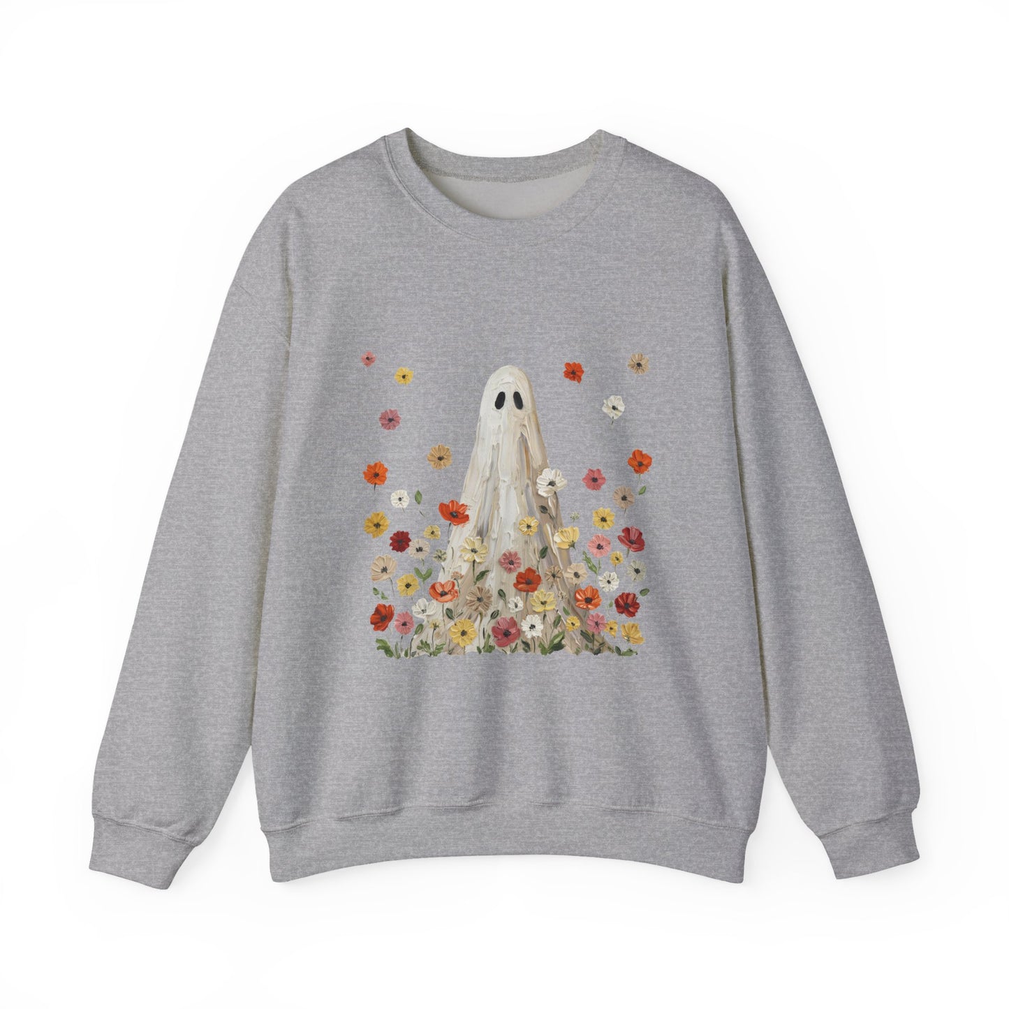 Ghost in Wildflowers Crewneck Sweatshirt