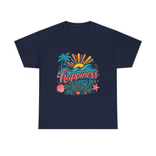 Happiness Comes in Waves T-Shirt — Beachy Summer Graphic Tee