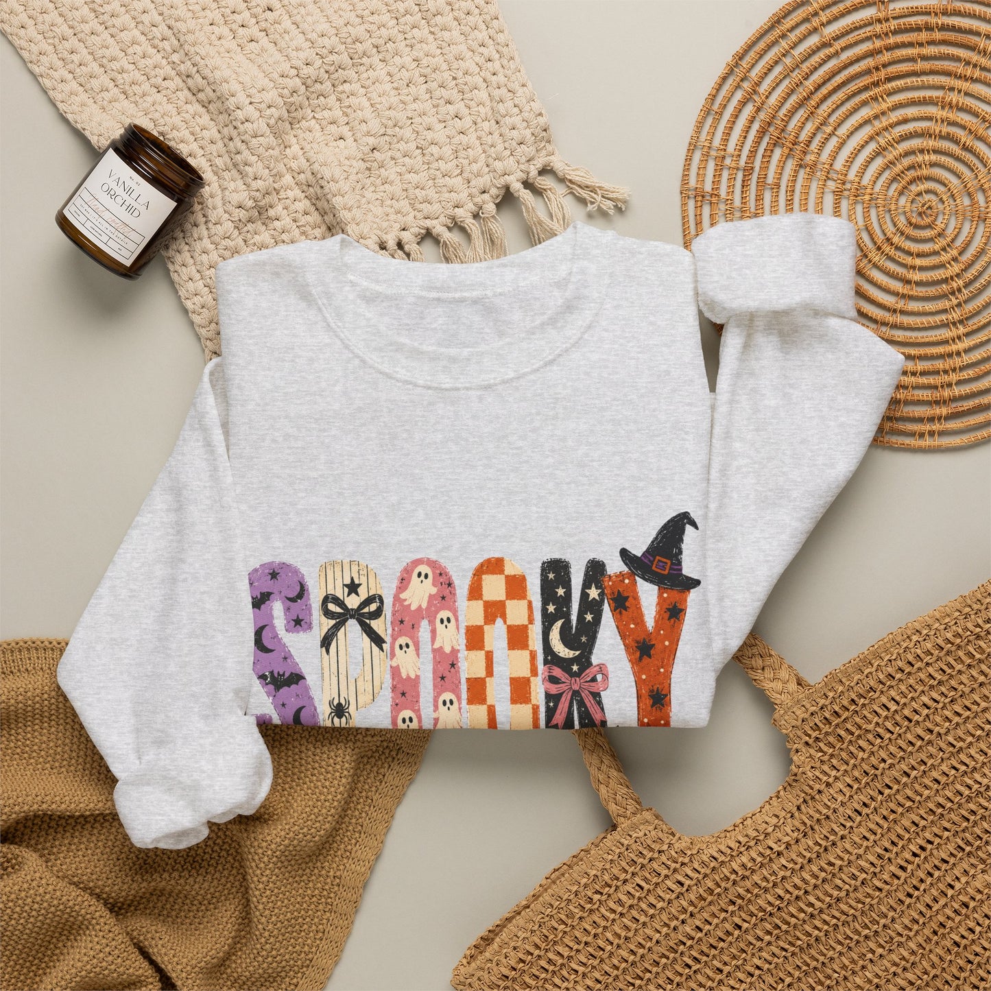 Spooky Halloween Crewneck Sweatshirt