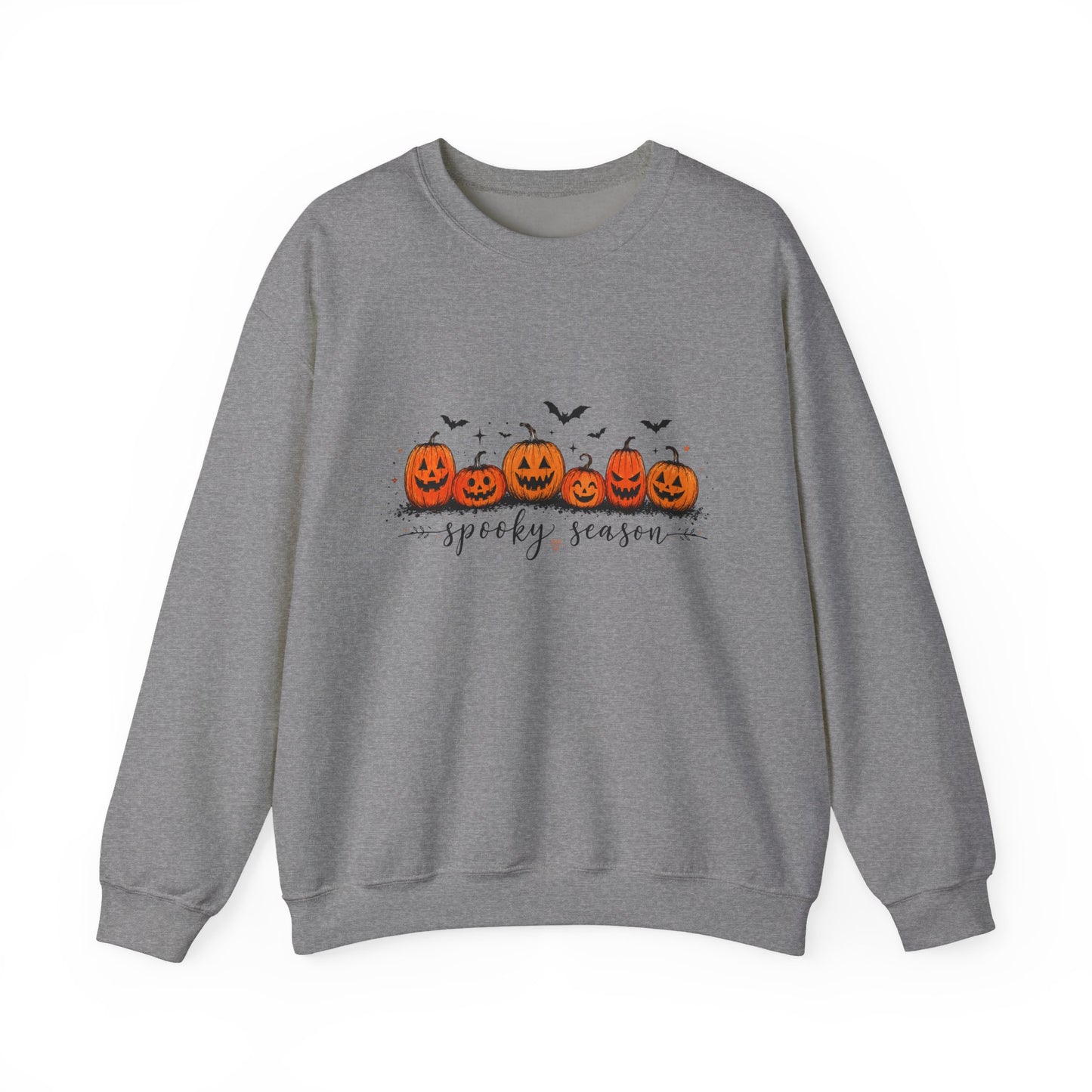Spooky Season Pumpkin Crewneck Sweatshirt