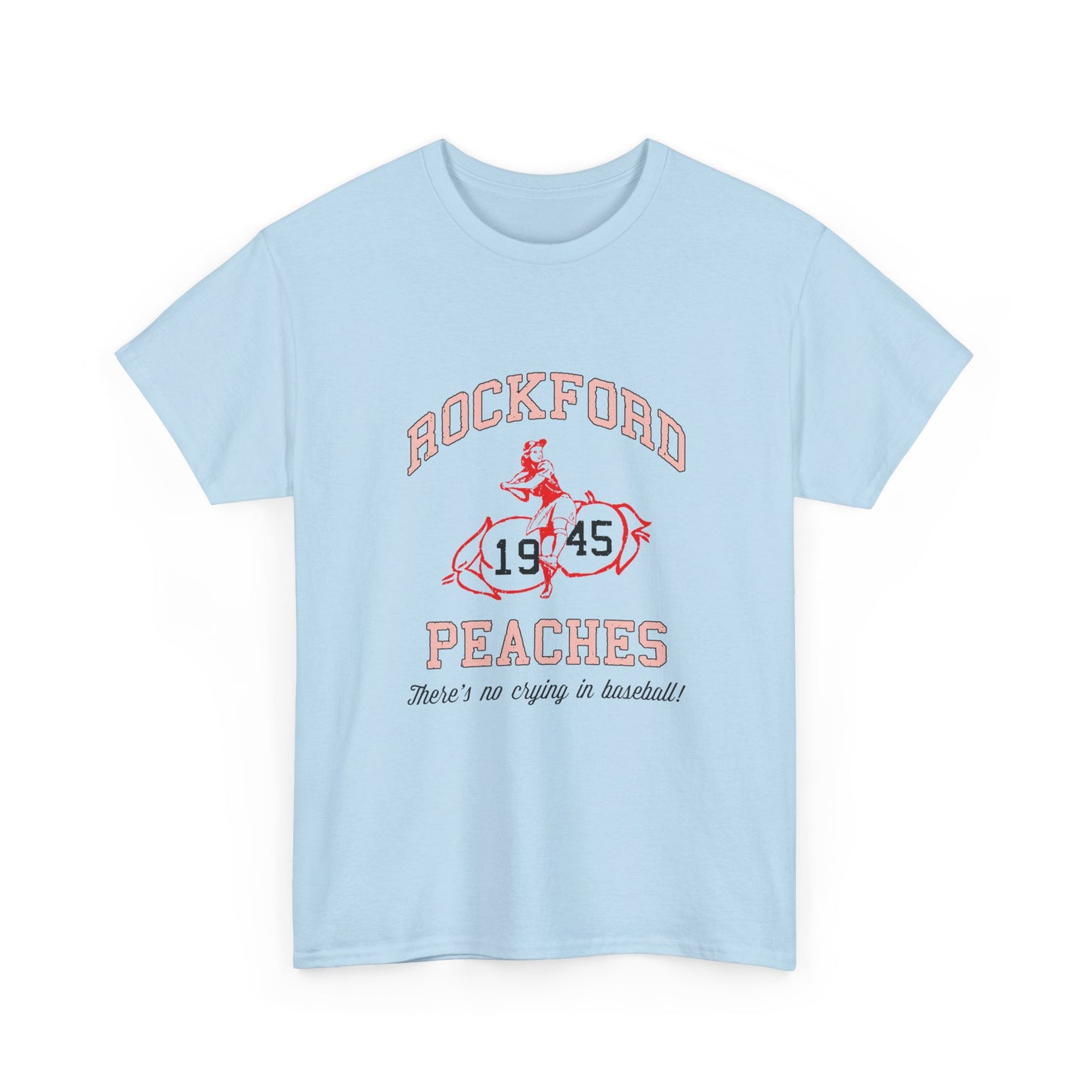 T-Shirt — Peaches 1945 Vintage Softball Retro Graphic Tee