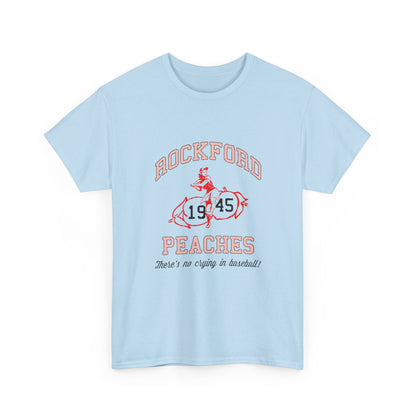 T-Shirt — Peaches 1945 Vintage Softball Retro Graphic Tee