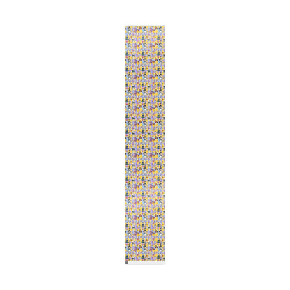 Alice in Wonderland Patterned Gift Wrap (Clocks, Teacups & Playing Cards)