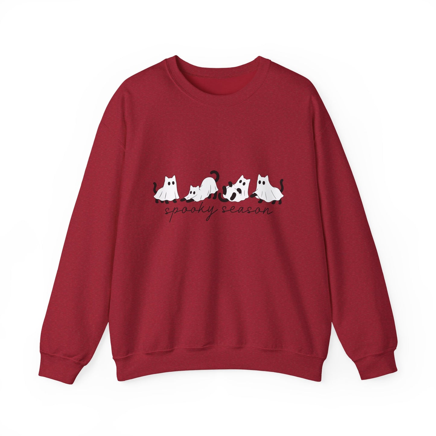 Spooky Season Cats Crewneck Sweatshirt