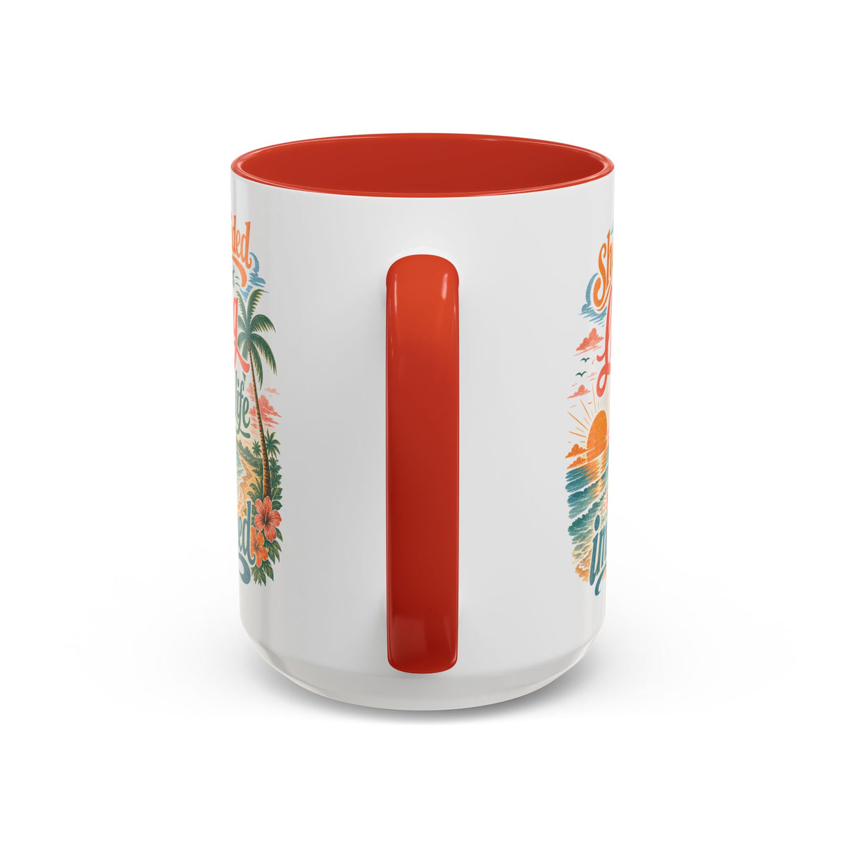 *Customizable* Living the Life Coffee Mug — "She Decided to Start Living the Life She Had Imagined"