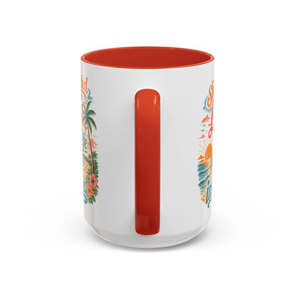 *Customizable* Living the Life Coffee Mug — "She Decided to Start Living the Life She Had Imagined"