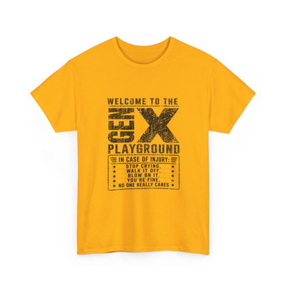 T-Shirt — 'Welcome to the Gen X Playground' Graphic Tee