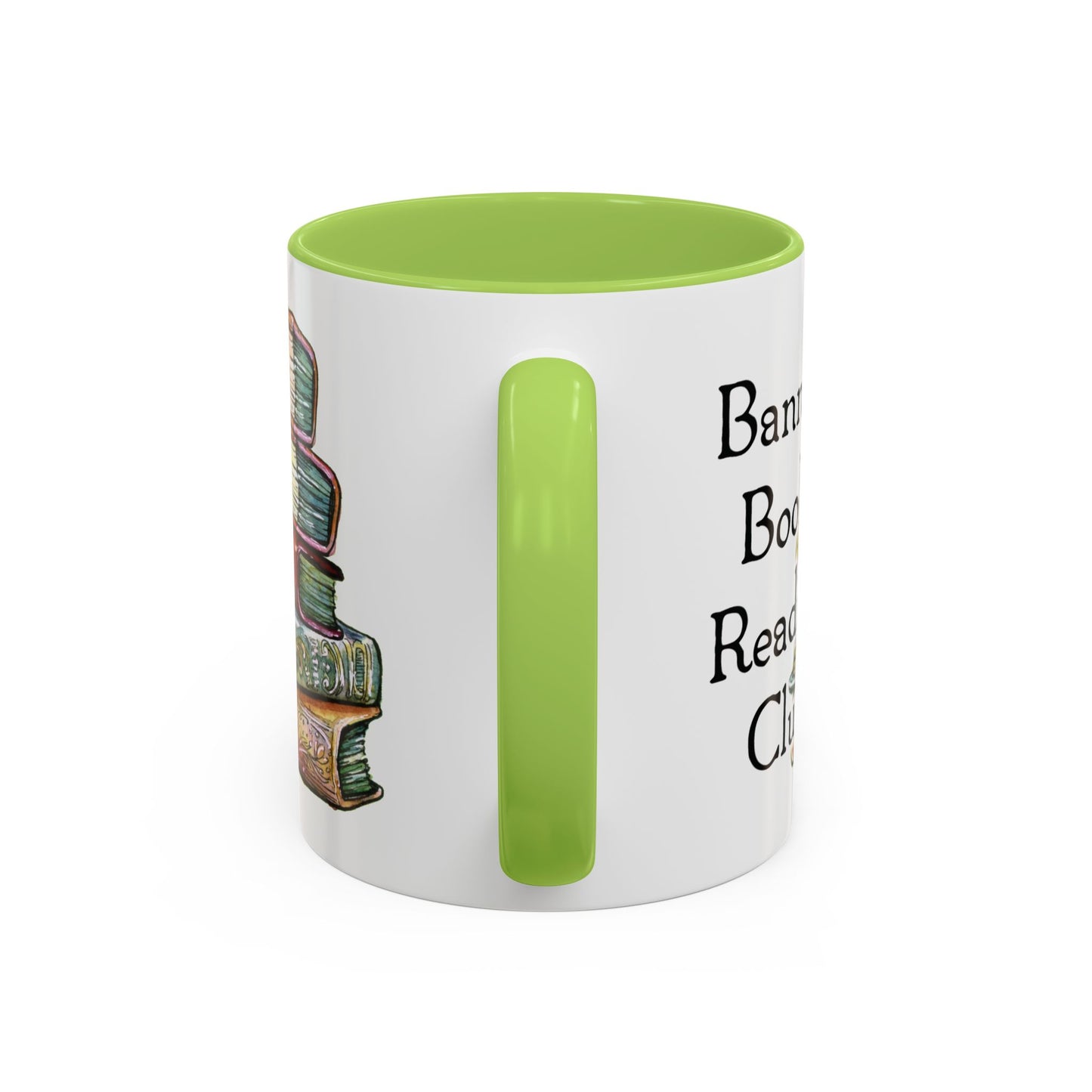 Banned Books Reading Club - Accent Coffee Mug (11, 15oz)