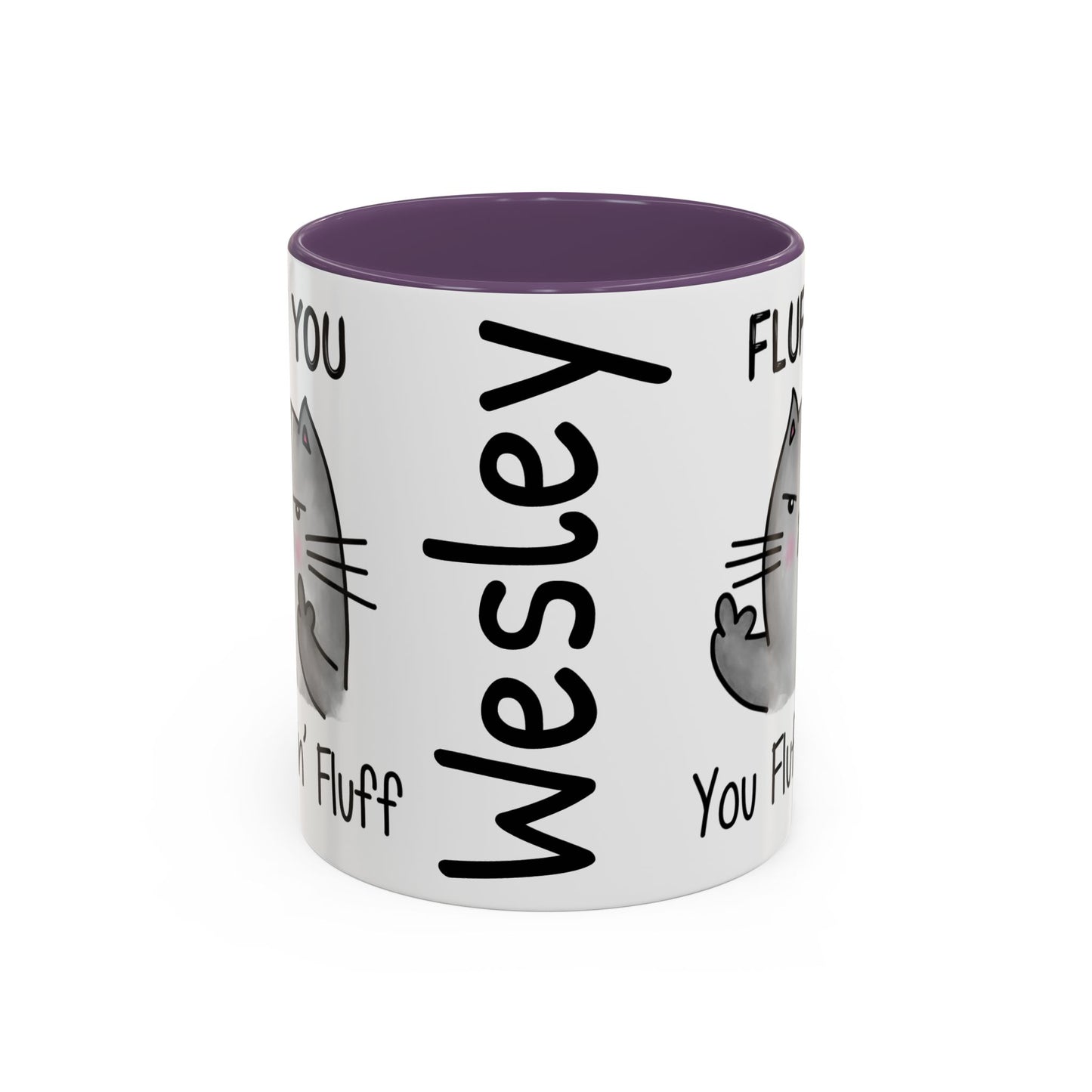 Customizable Fluff You - Accent Coffee Mug (11, 15oz)