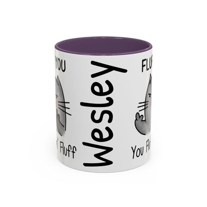 Customizable Fluff You - Accent Coffee Mug (11, 15oz)
