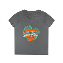 My energy is a luxury item - Ladies' V-Neck T-Shirt