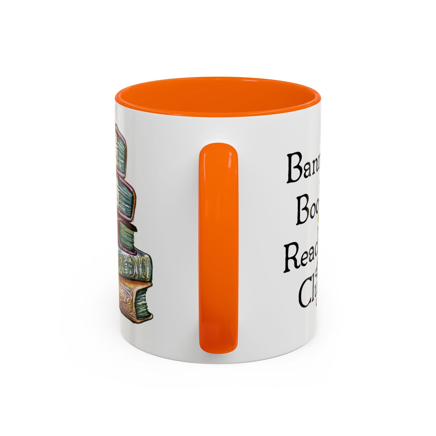 Banned Books Reading Club - Accent Coffee Mug (11, 15oz)