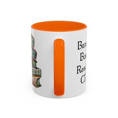 Banned Books Reading Club - Accent Coffee Mug (11, 15oz)