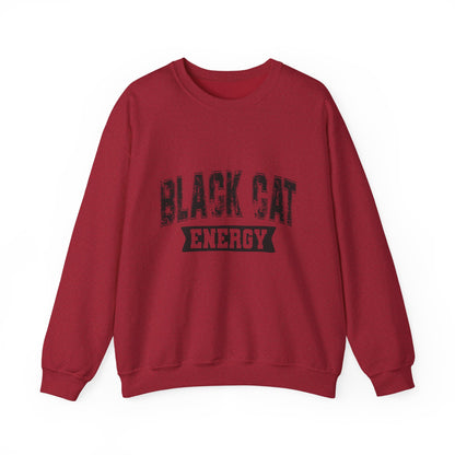 Black Cat Energy Crewneck Sweatshirt