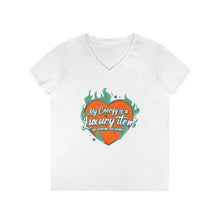 My energy is a luxury item - Ladies' V-Neck T-Shirt