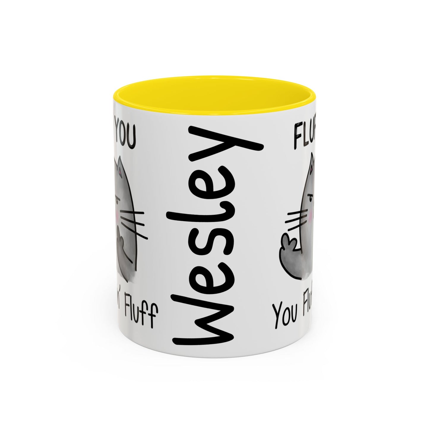 Customizable Fluff You - Accent Coffee Mug (11, 15oz)